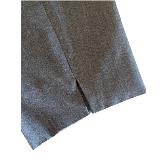 Prada Milano Virgin Wool Designer Dress Pants Men’s 34x26 Gray Cuffed Italian - Picture 8 of 13